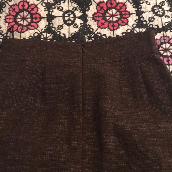 Antoni Melani Brown tweed pencil skirt - Picture 3 of 8